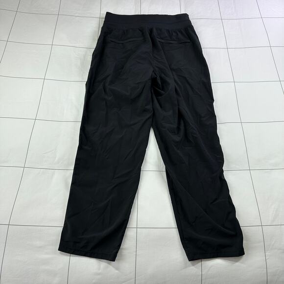 Athleta Pants Womens 4 Black Nolita Slim Tapered Crop Pull On Commute Stretch - Picture 3 of 12